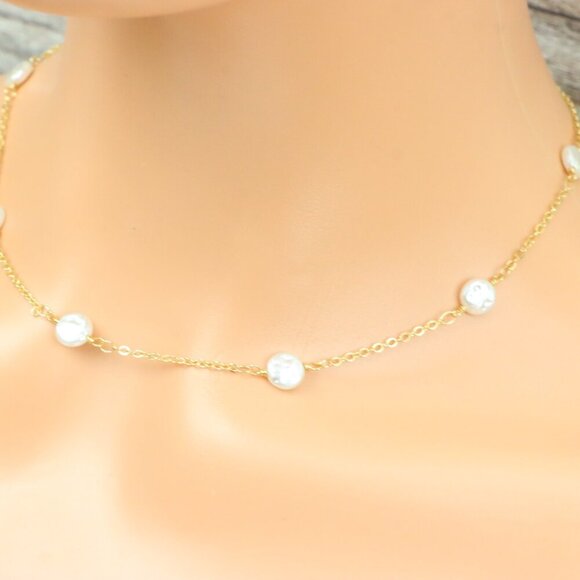 "Minimalist Necklace – Timeless, Elegant Jewelry for Her, MAR091750 - Picture 8 of 10